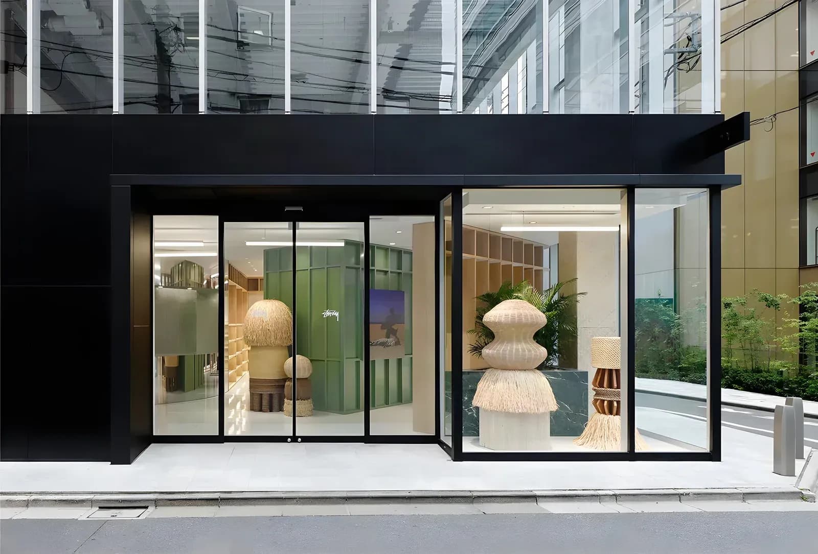 The storefront of Stussy Shibuya Chapter in Jinnan, Shibuya