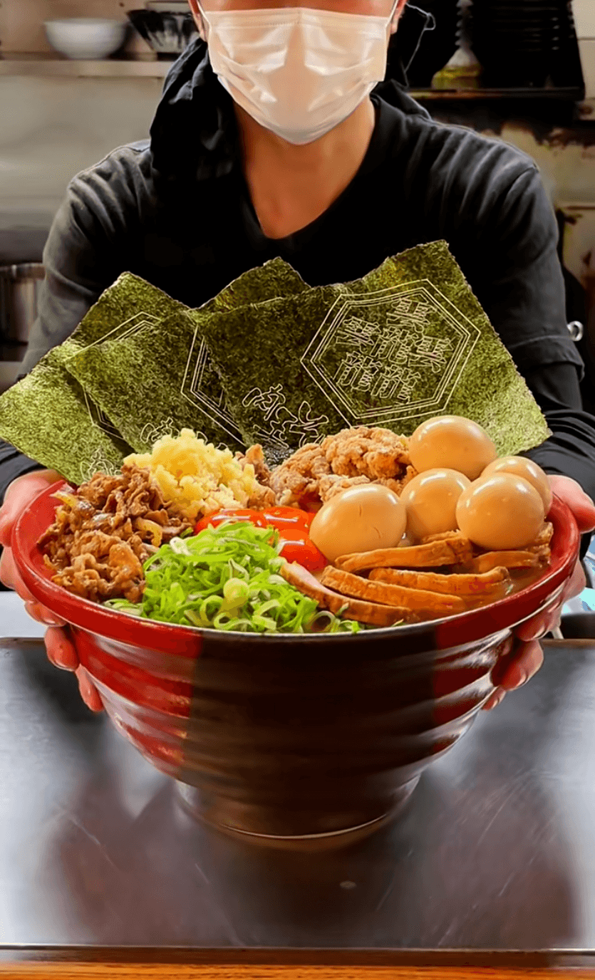 Bowl of ramen from Otodo Shokudo Kasai 