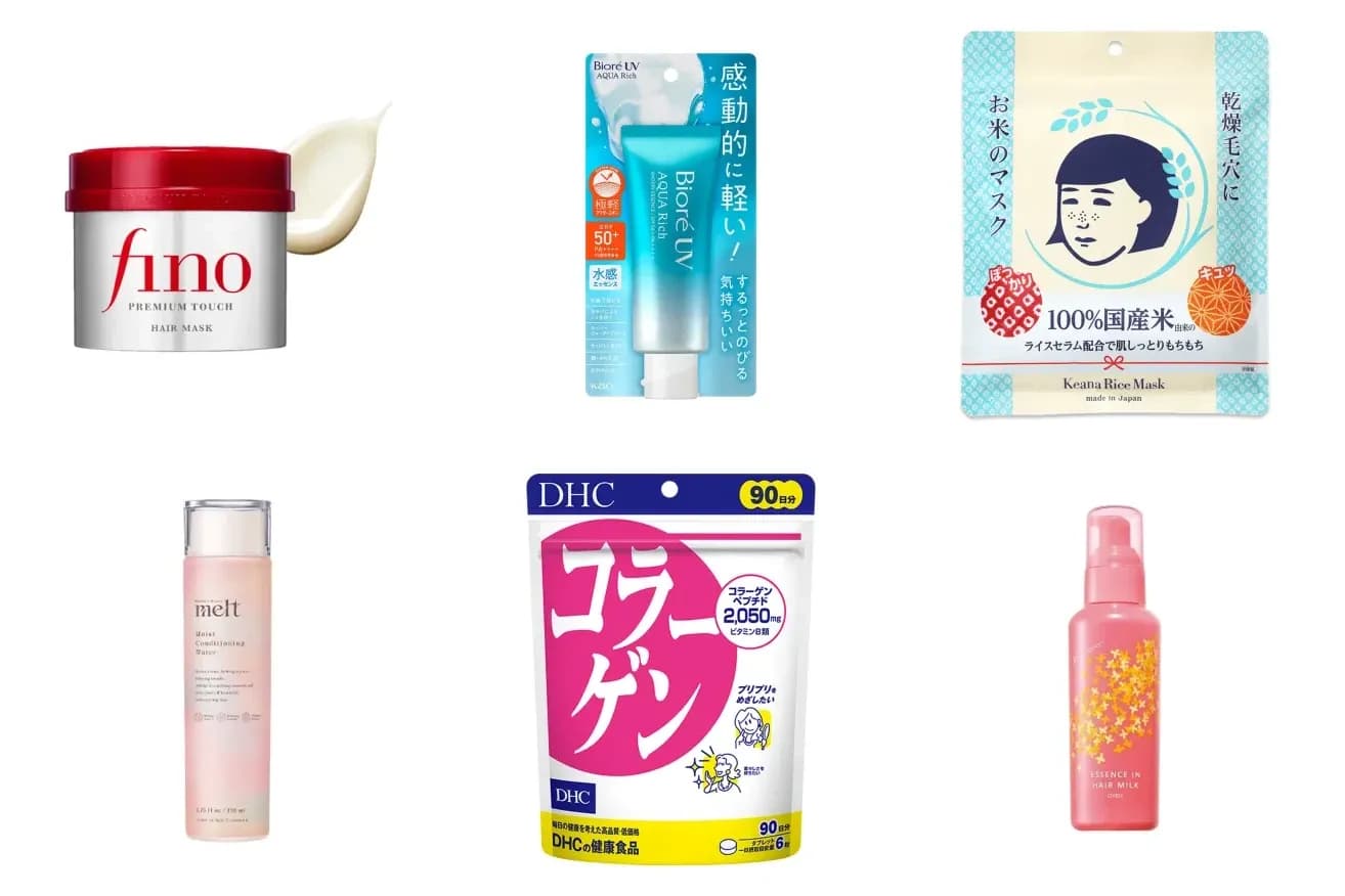 Six of the products Tokyo creators posted most this week